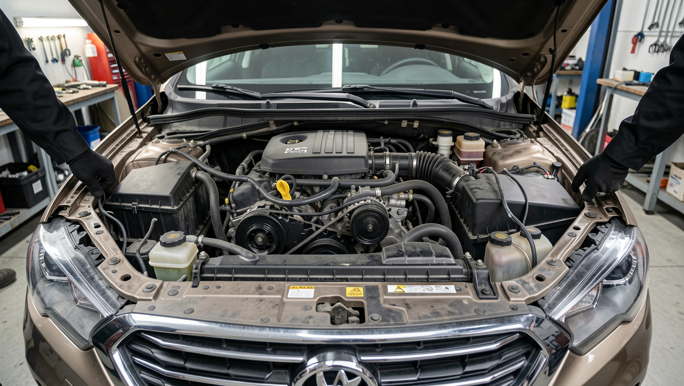 Engine Repair & Diagnosis at Mizan Al Resha Garage