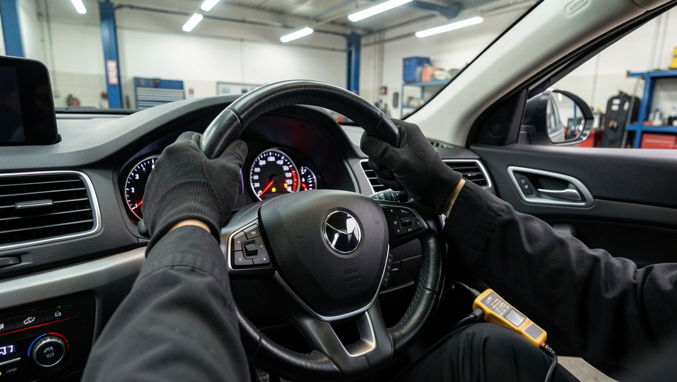 Airbag Light Diagnosis in Ajman