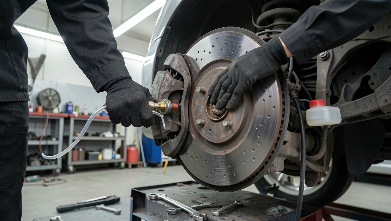 Brake Fluid Change in Ajman