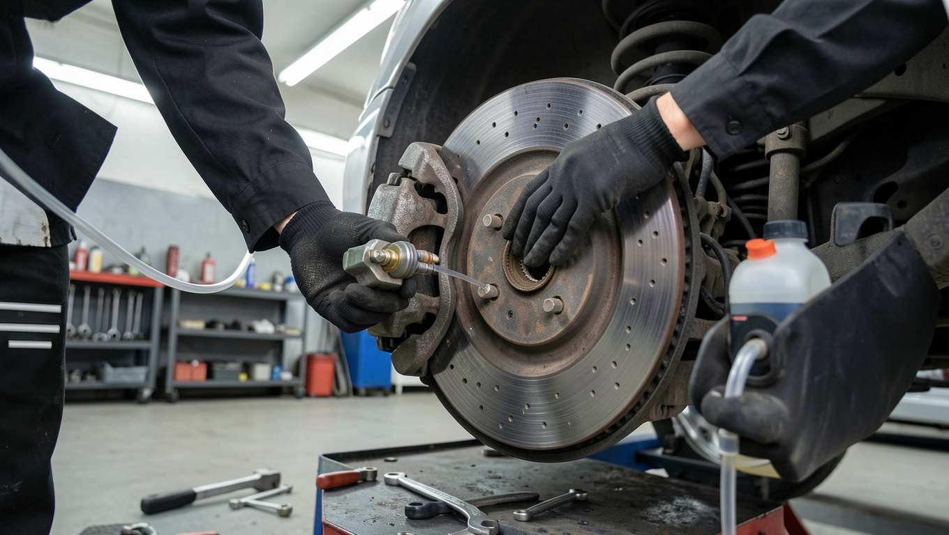 Brake Fluid Replacement in Ajman
