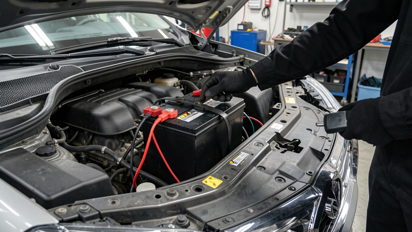 Luxury Car Battery Replacement in Ajman