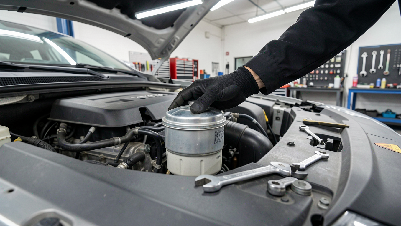 Oil Filter Replacement in Ajman