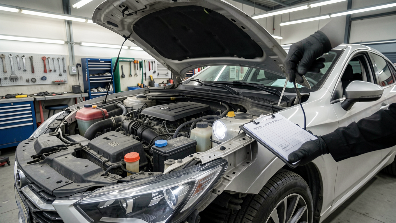 Pre-Summer Car Check in Ajman