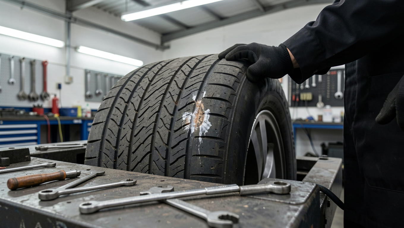 Tyre / Tire Puncture Repair in Ajman
